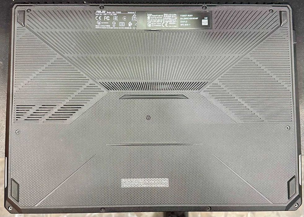 Hope Amanet P5 , Asus Tuf Gaming FX505DT , Ryzen 5 3550H 2.10 GHz , 8GB DRR4, 512GB SSD , NVIDIA GEFORCE GTX 1650 4GB - GARANTIE