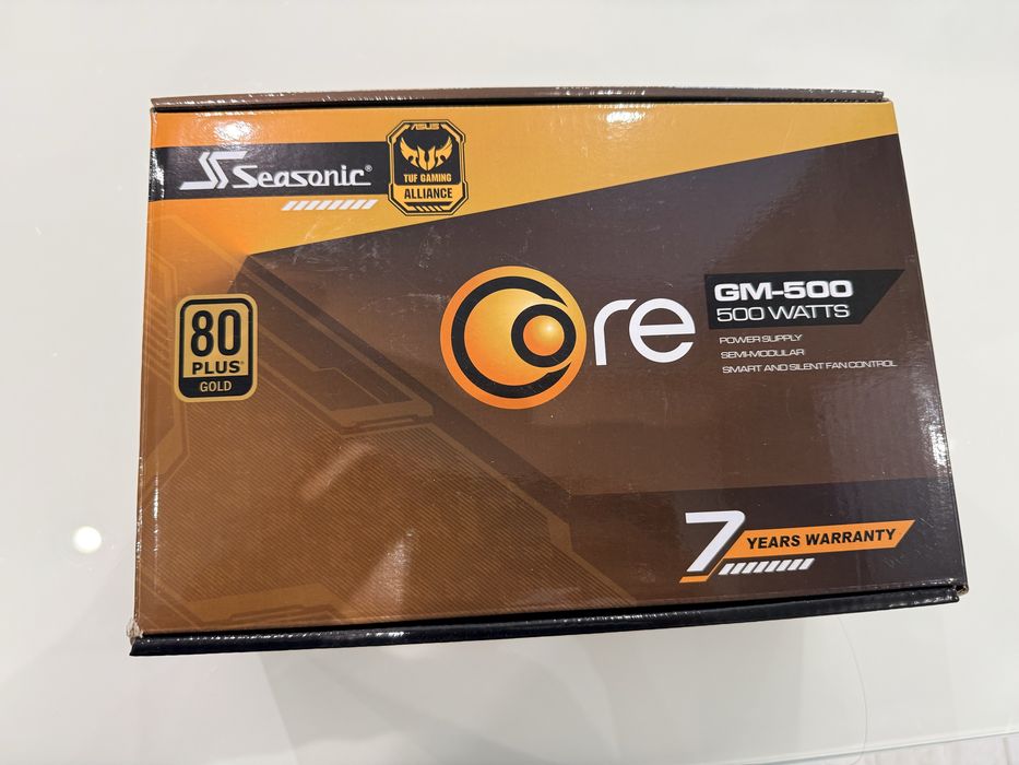Захранване-Seasonic 500+80gold