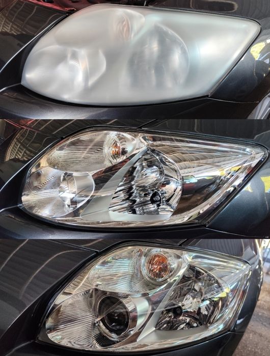 Полиране на фарове и автомобили