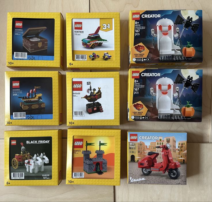 ЧИСТО НОВИ конструктори LEGO Technic Icons Botanical Creator Fortnite ART ЛЕГО