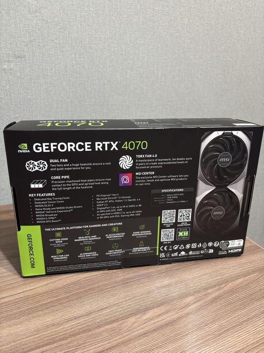 GeForce RTX 4070 12gb