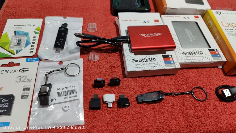 SSD HDD Flash Drive TF Memory Card външен хард диск чисто нови неупотр