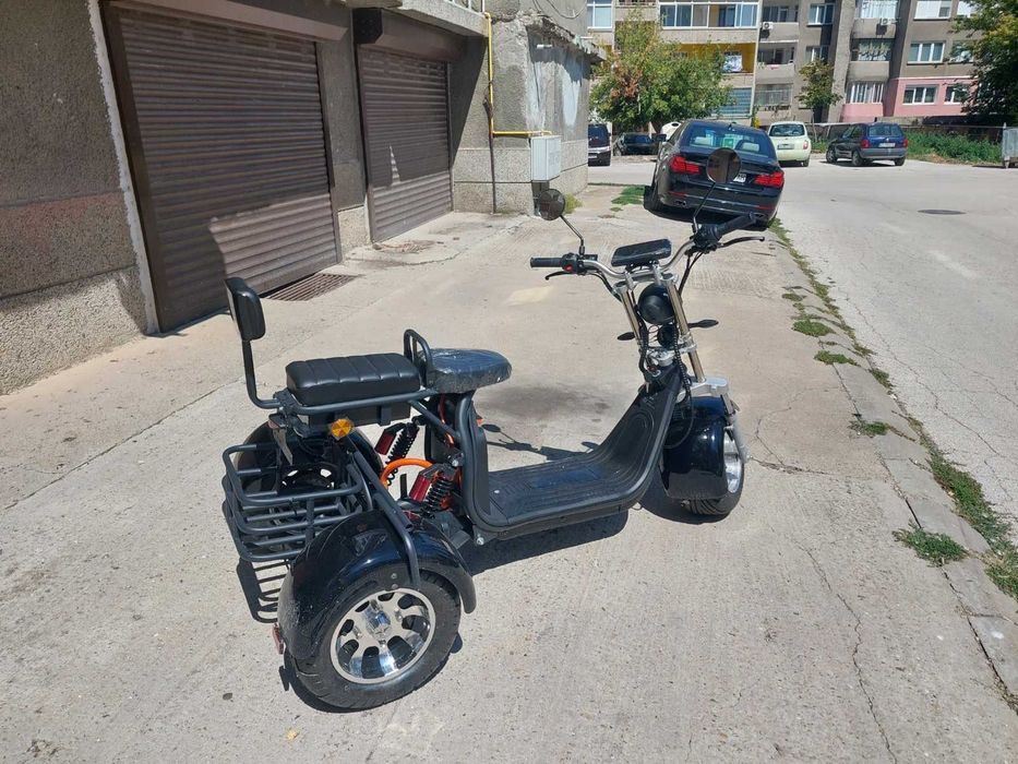 Shansu CP-3 2000W Електрически Скутер Триколка Чисто Нова