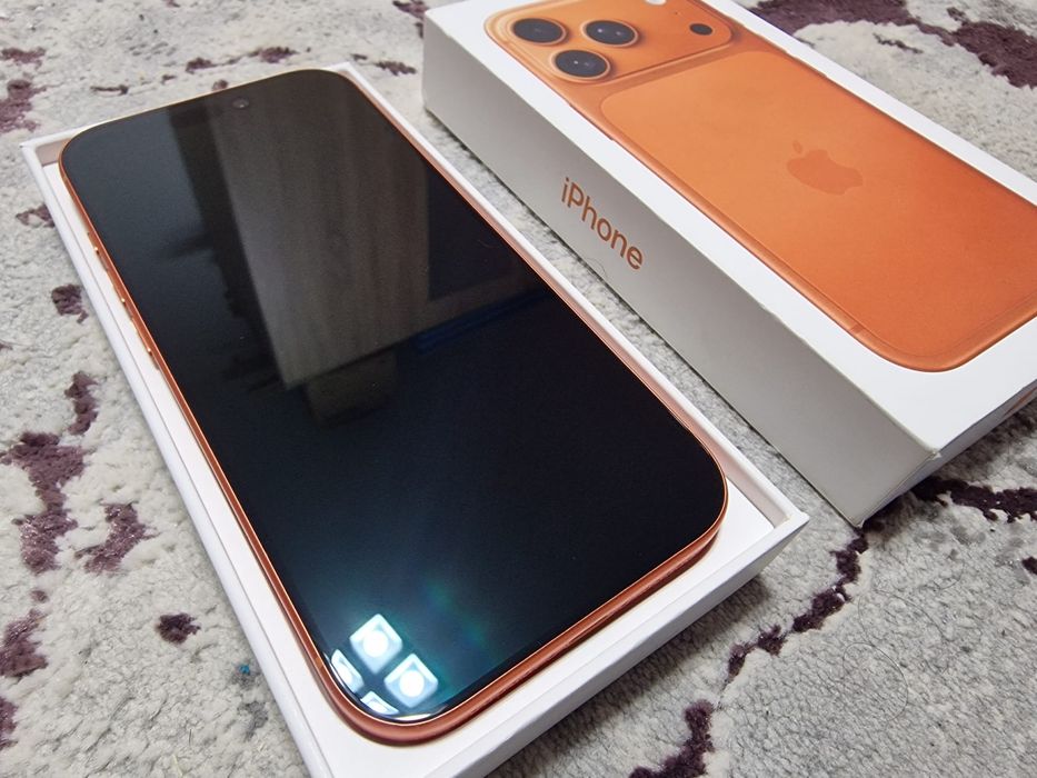 IPHONE 17 PRO 256GB impecabil Orange , full box