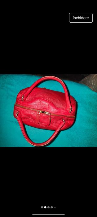 Geanta din piele Musette