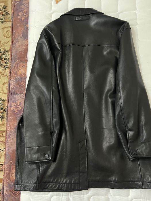 Haină de piele; parka, model American