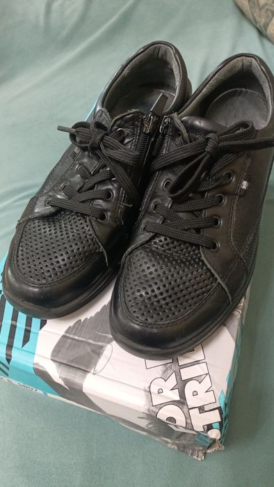 Кожаные туфли 38раз