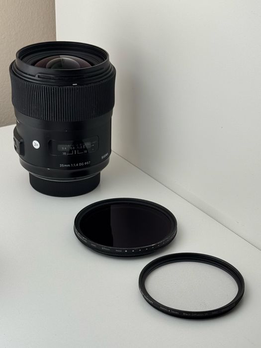 Sigma 35mm f1.4 ART + Nikon 50mm f1.8G + Filtre K&F Concept