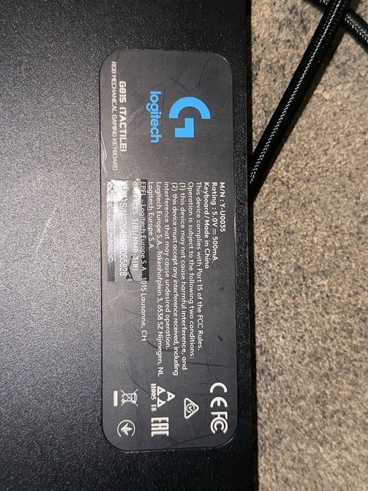 Геймърска клавиатура Logitech G815