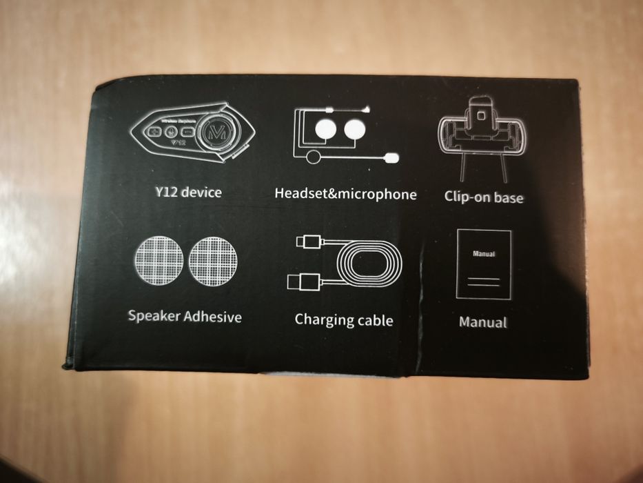 Intercom cască motocicletă