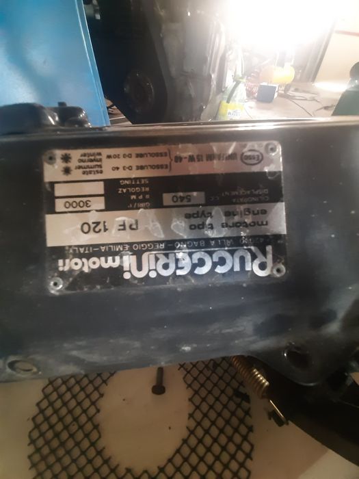 Motor ruggerini PF 120 și RY 82.1 și lombardini 15ld 500  motocultor
