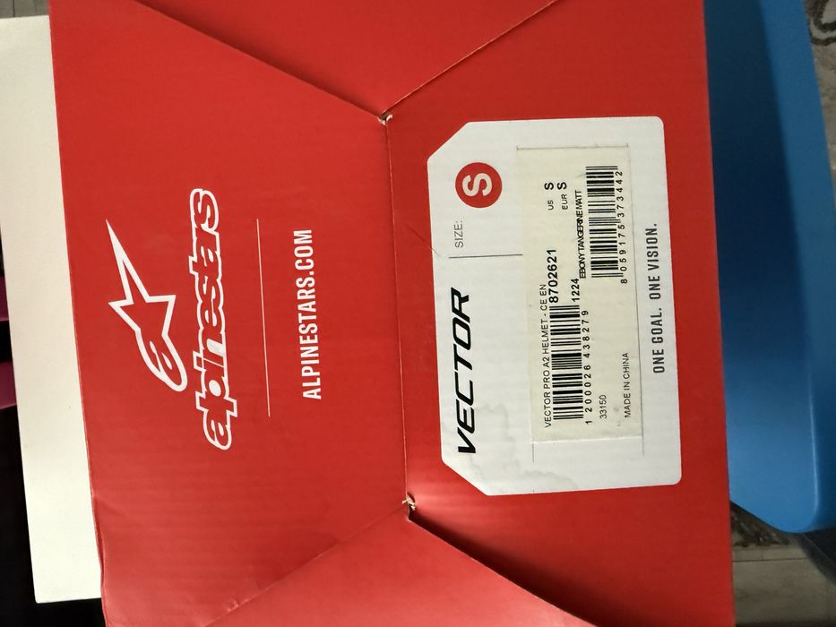 КАСКА ALPINESTARS VECTOR PRO A2 Размер S