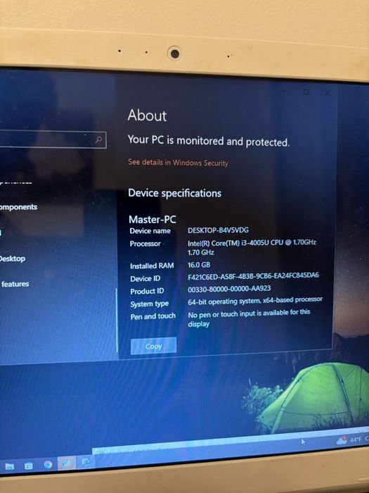 Laptop Toshiba de vanzare