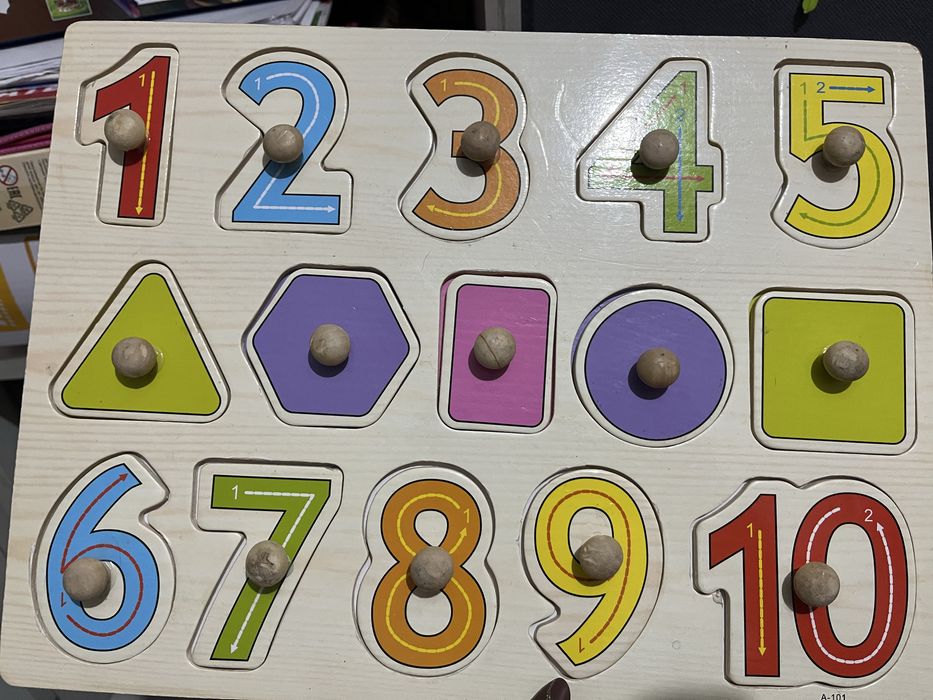 Пазлы лото развивашки