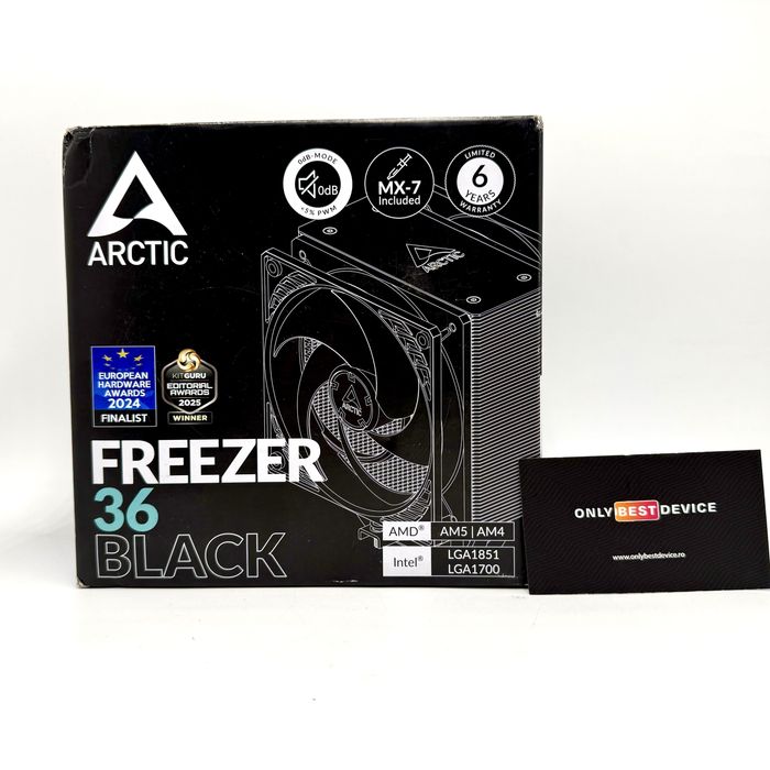 Cooler CPU ARCTIC AC Freezer 36 Black