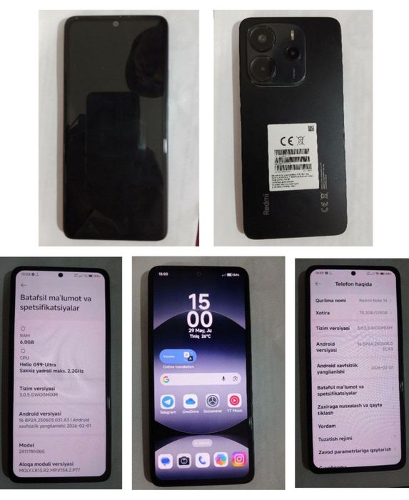 Redmi note 14  128li