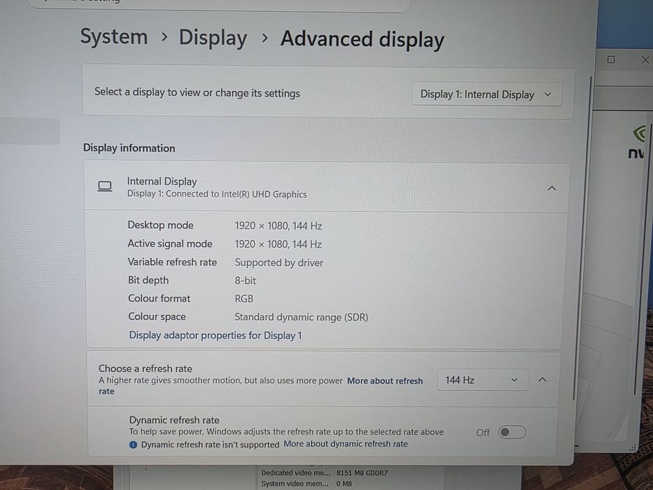 Laptop hp victus 15 , i7 13620H , 1tb , 16gb ,rtx 5060