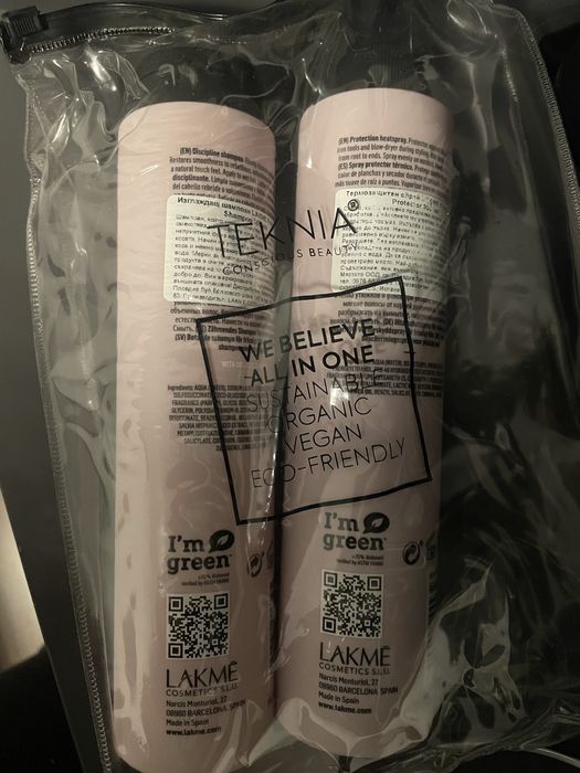 Комплект Lakme Tekina frizz control