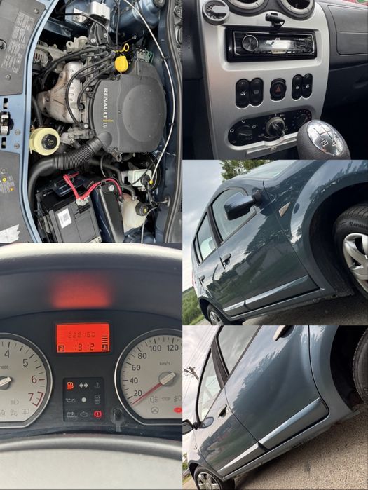 Vând Dacia Sandero Motor 1.4 Benzină MPI 75 CP Import Germania Fara rugină