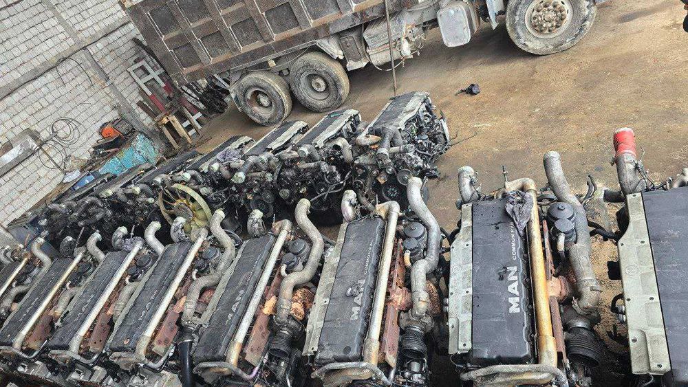 EURO-5 MAN ва SITRAK SINOTRUK двигател(матор)лари сотувга тайёр