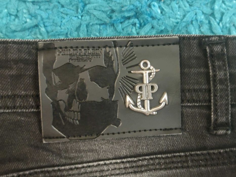 Blugi Philipp Plein - Anchor Edition Black