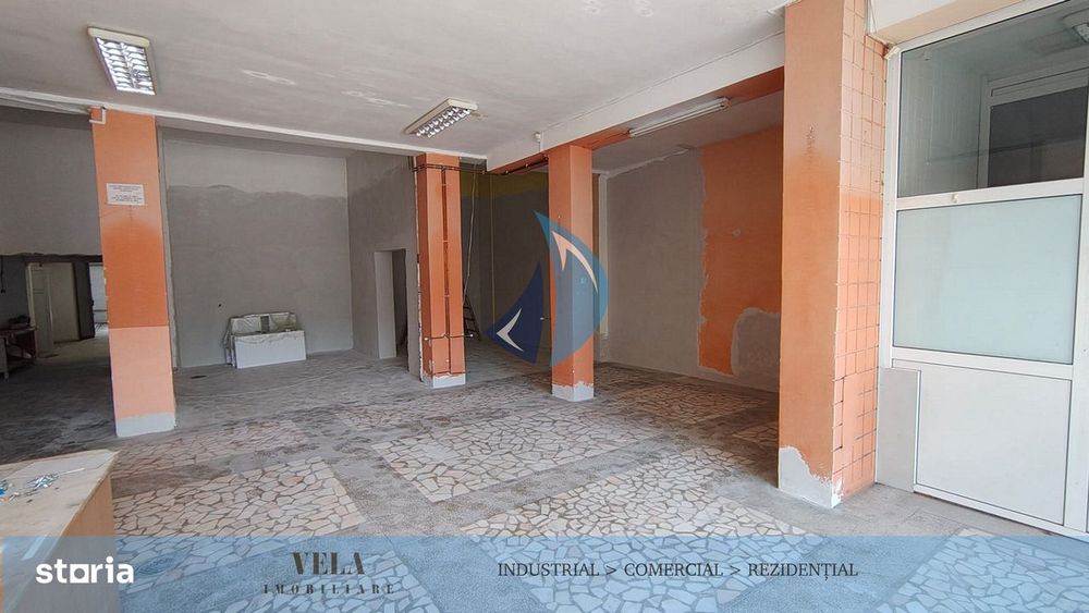 Sp. com. Tudor, zona. Diamant, 240 mp, vitrina mare, vad comercial