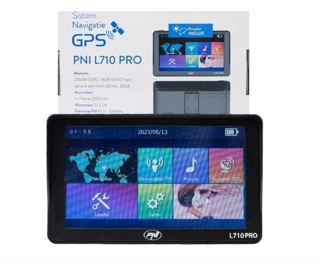 GPS Camion Model Nou Ultimele Hărți Aparute Here si TomTom Full Europa + Africa 74 tari 9 si 7 inch 4 Programe Igo Primo Piloton