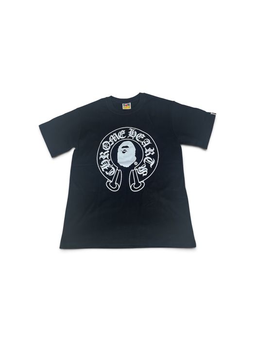 Tricou chrome heartsxbape negru