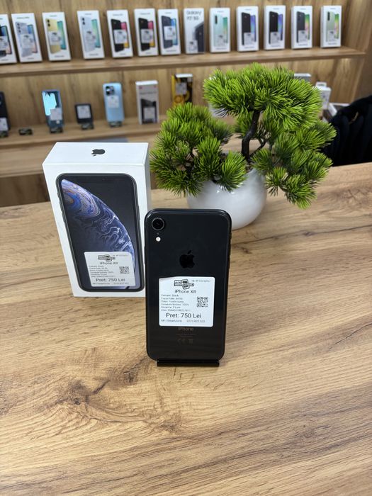 iPhone Xr Black 64Gb - Sanatate baterie 100% - Garantie
