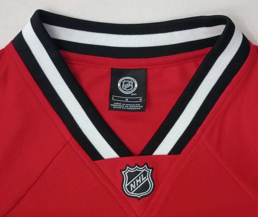Chicago Blackhawks NHL Jersey оригинална тениска L спорт фланелка