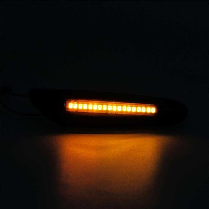 Диодни мигачи за калник BMW E90/E91/E92/E93/E87/X1 опушен бягащ мигач