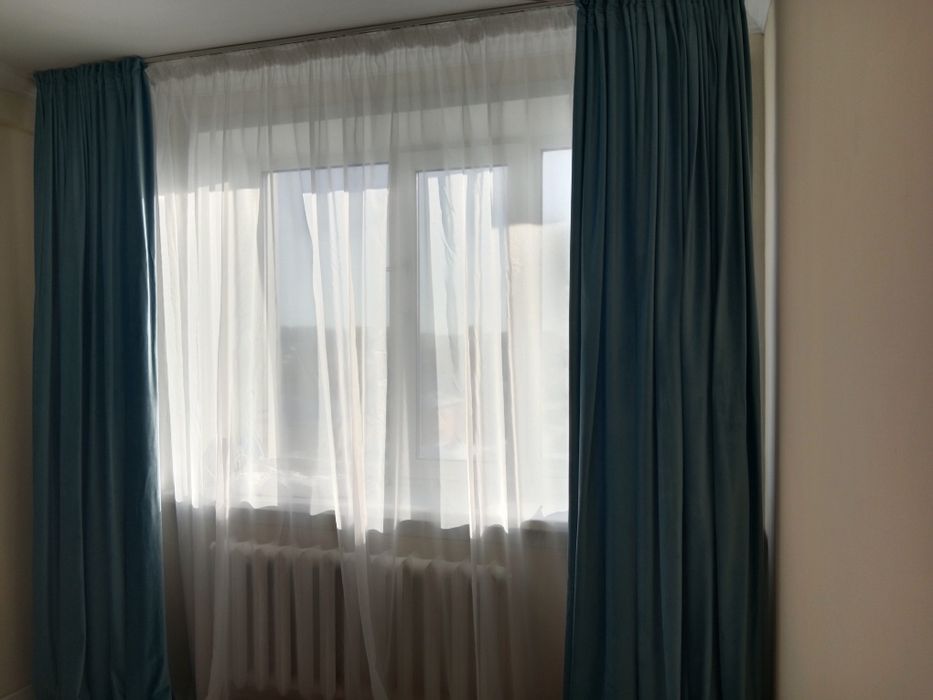 Продам шторы с тюлью