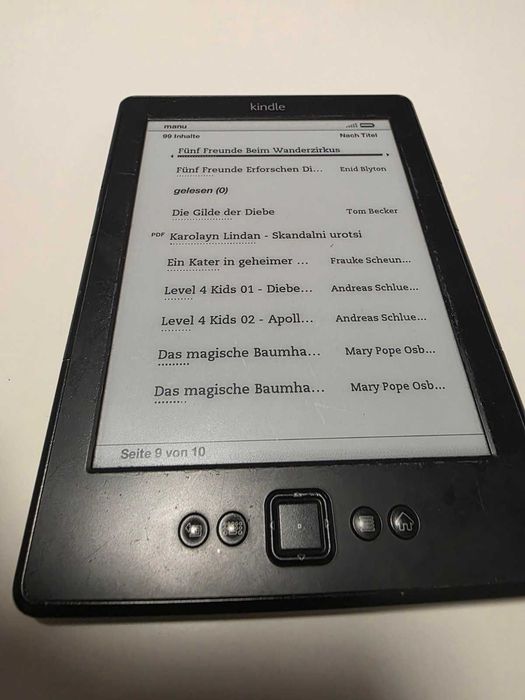 Електронна книга Amazon Kindle 4 (6" E-Ink / Черен)