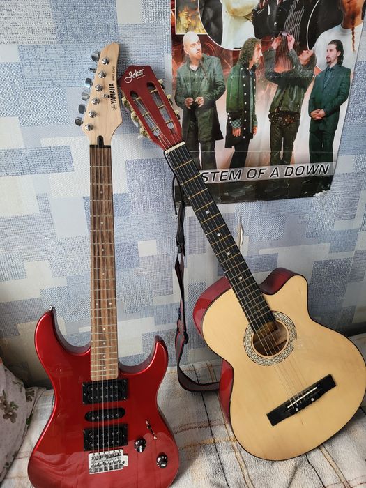 Продам электро гитару Ямаха