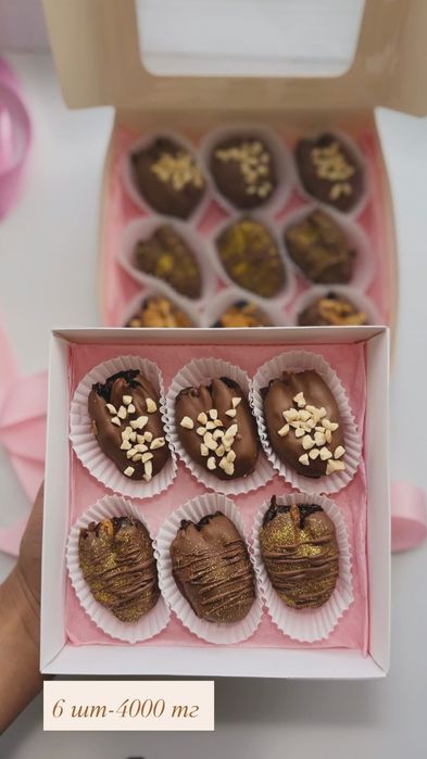 Финики в шокаладе