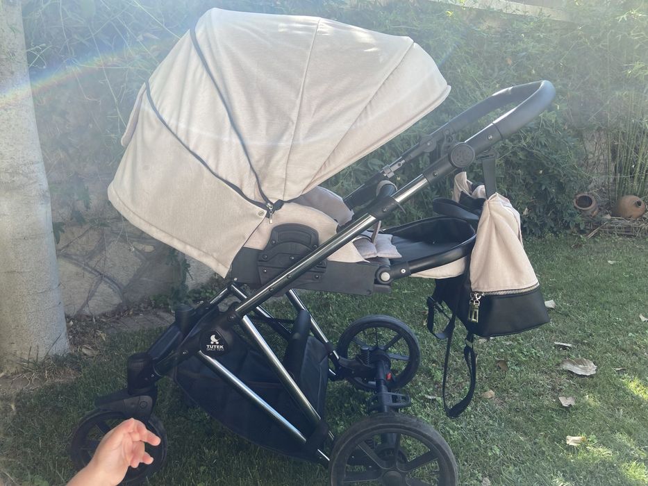Бебешка количка 3в1 Tutek DIAMOS PRO 570/16 Chrome