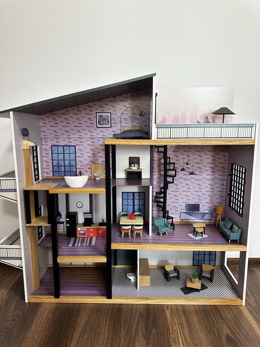 Casa de papusi XXL ( Lidl ) + mobilier complet