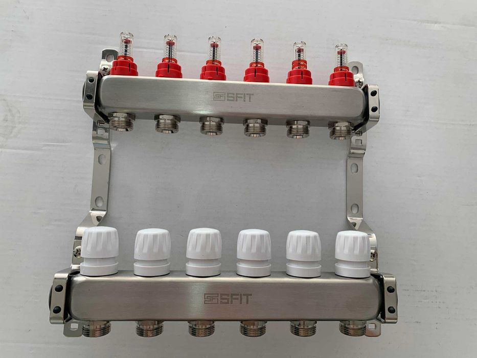 Колектори за подово - 8 извода