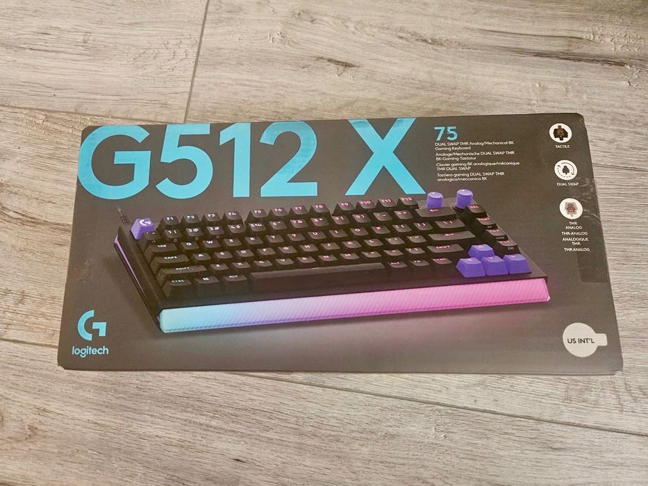 Logitech G512 X 75 – tastatură gaming mecanică – NOUĂ, sigilată