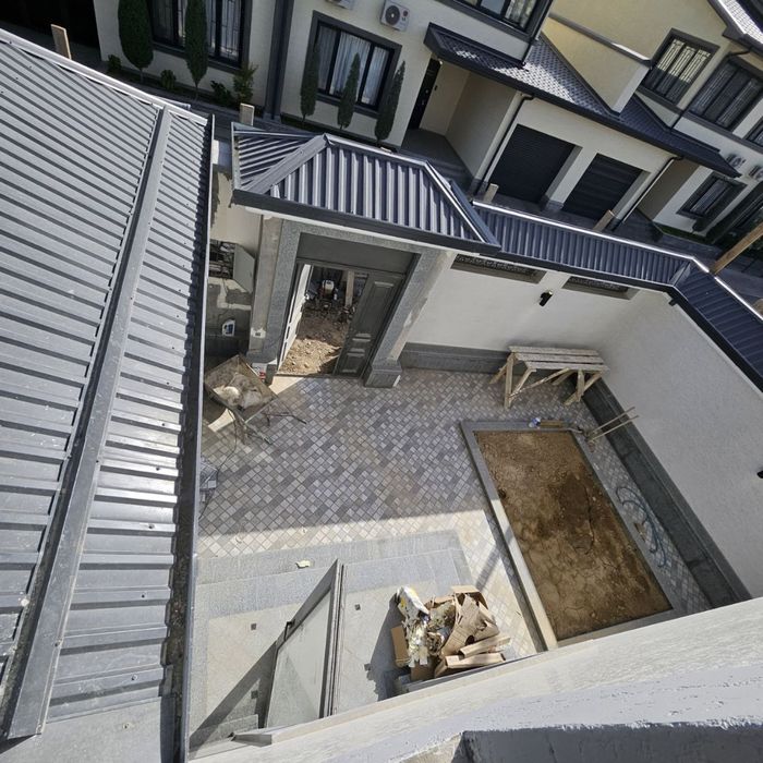 Дом-Котеддж 3 уровня  (Рисовый)