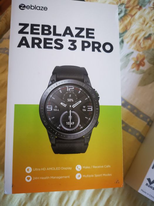 Смарт часовник ARES3PRO с кутия и кабел