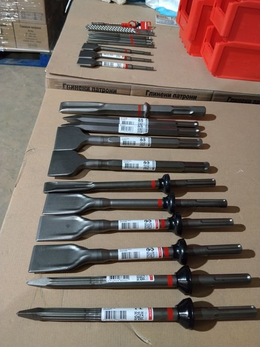Hilti шила, секачи и свредла