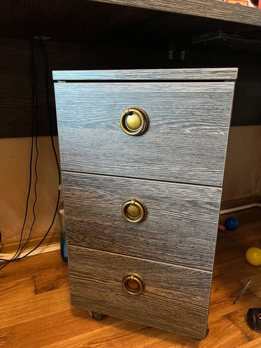 Corp multifunctional 3 sertare de f buna calitate cu rotile de silicon