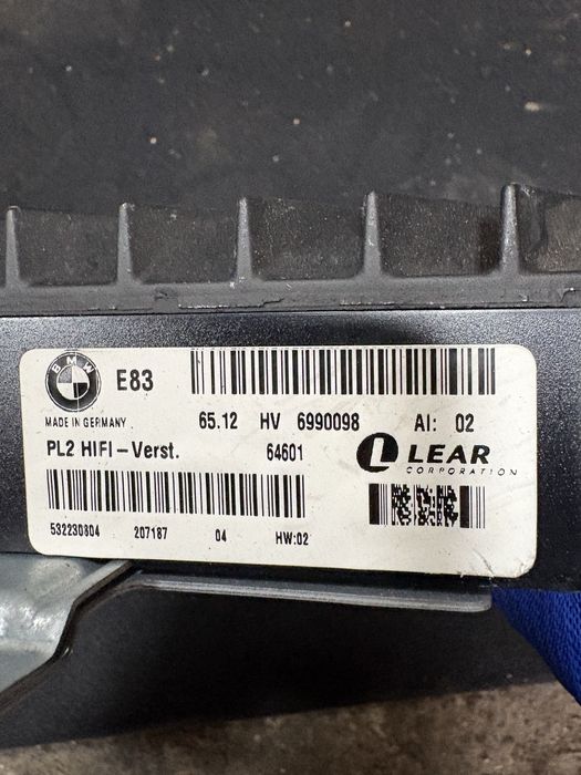 Bmw e83 x3 Усилвател