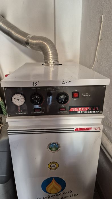 Котле на нафта. Купувано преди 1 година