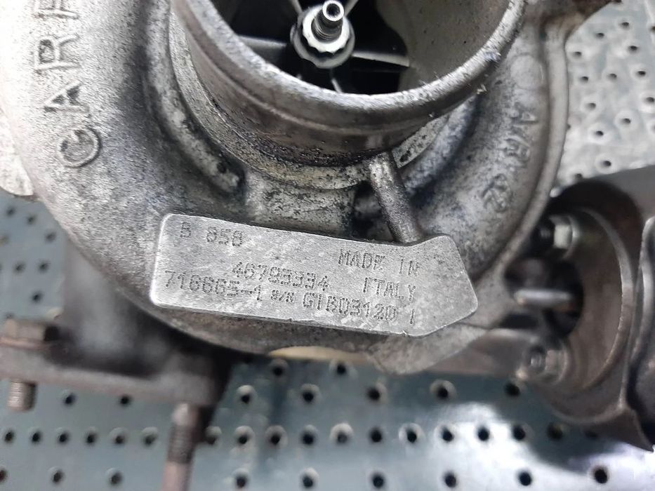 turbina alfa romeo 147 156  1.9 jtd 140 cp 716665-1  46793334