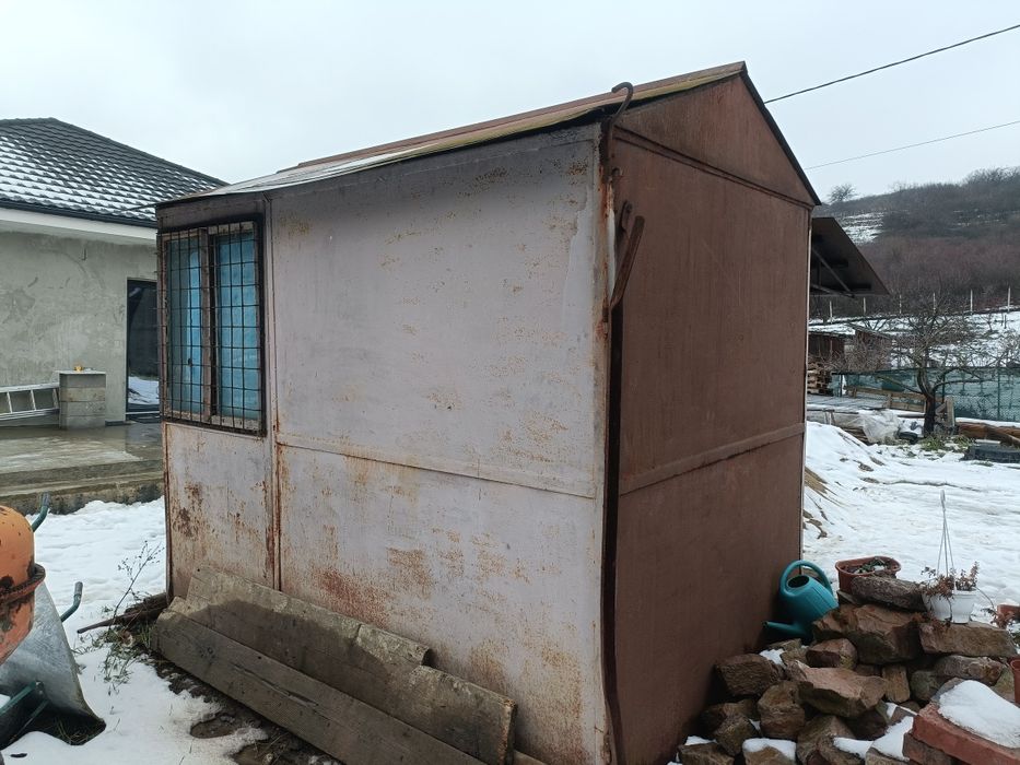 Baraca gradina / Organizare santier / Baraca metalica