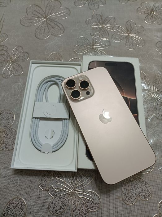 iPhone 16 Pro Max Desert 100% 101 cикл