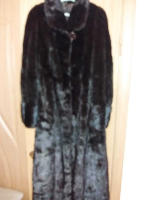 Норковая шуба, средней  длины
