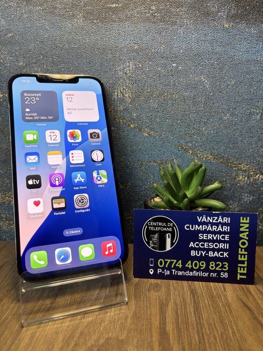 Iphone 12 Pro Max/128Gb/Garantie 2Ani Centrul de Telefoane/Rate